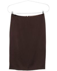 Tom Ford - Silk Pencil Skirt - Lyst