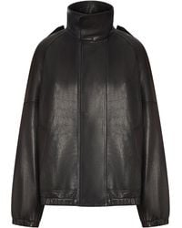 Saint Laurent - Leather Jacket - Lyst