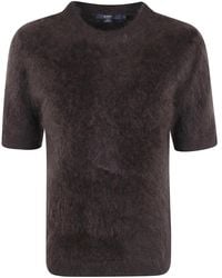 Seventy - Cashmere Short Sleeves Round Neck Sweater - Lyst