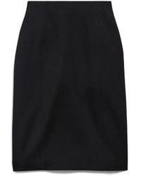 Balenciaga - Hourglass Midi Skirt - Lyst