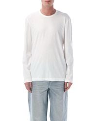 James Perse - Cotton Long Sleeve T-Shirt - Lyst