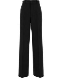Gucci - Pinstriped Wool Trousers - Lyst