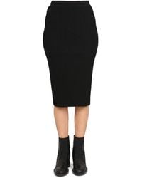 Helmut Lang - One-Shoulder Mini Dress - Lyst