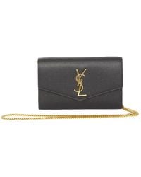 Saint Laurent - Uptown Chain Wallet - Lyst