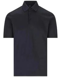 Herno - Cotton Jersey Polo Shirt - Lyst
