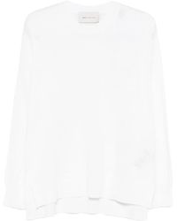 Ami Paris - Wool Silk Crewneck Sweater Adc - Lyst