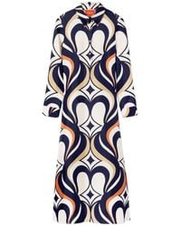 La DoubleJ - Geometric Pattern Dress - Lyst