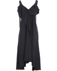 Y's Yohji Yamamoto - U A Line Flare Dress W/Strap - Lyst