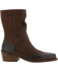Marsèll - Marsèll 'Tex' Texan Ankle Boots - Lyst