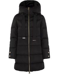 Herno - Elegant A-Shape Down Hooded Jacket - Lyst
