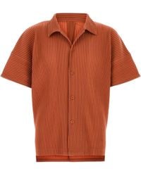 Homme Plissé Issey Miyake - Pleated Polyester Shirt - Lyst