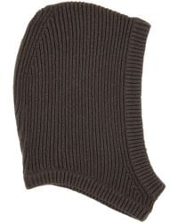 Rick Owens - Knitted Hood - Lyst