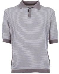 Ballantyne - Bicolor Polo Shirt - Lyst