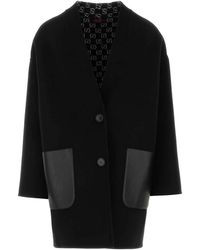 Gucci - Wool Blend Reversible Coat - Lyst
