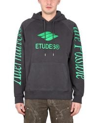 Etudes Studio - Sweatshirt With Logo Embroidery - Lyst