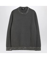 Fendi - Wool And Cashmere Jumper - Lyst