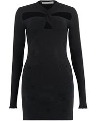 Philosophy Di Lorenzo Serafini - Cut-Out Detail Sweater Dress - Lyst