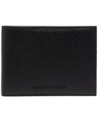 Emporio Armani - Leather Bifold Wallet - Lyst