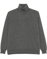 Brunello Cucinelli - Cashmere Turtleneck Sweater With Monili - Lyst