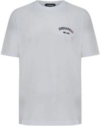 DSquared² - Regular Fit Tee - Lyst