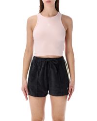 adidas - Essentials Ribbed Tank Top - Lyst