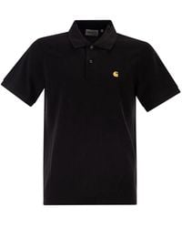 Carhartt - Short-Sleeved Piqué Polo Shirt - Lyst