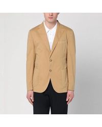 Santaniello - Walnut-Coloured Single-Breasted Jacket - Lyst