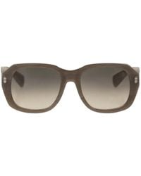 Brunello Cucinelli - Acetate Sunglasses With Gradient Lenses - Lyst