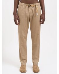 White Sand - Cotton And Linen Pants - Lyst