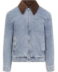 Ami Paris - Adc Zipped Jacket - Lyst