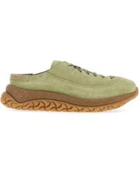 Birkenstock - Suede Slide Slippers With Rubber Sole - Lyst