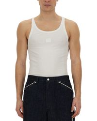 Dolce & Gabbana - Ribbed Tank Top - Lyst