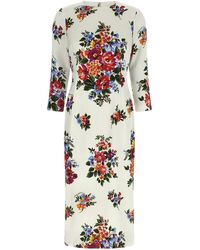 Dolce & Gabbana - Dolce & Gabbana 'Mazzo Di Fiori' Dress - Lyst
