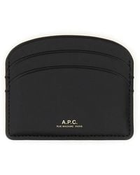 A.P.C. - Demi-Lune Cardholder - Lyst