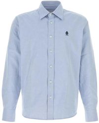 Prada - Classic Fit Cotton Shirt - Lyst