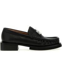 Ganni - Butterfly Logo Loafer - Lyst