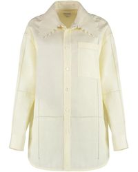 Bottega Veneta - Linen Shirt - Lyst