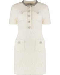 Self-Portrait - Knitted Dress - Lyst