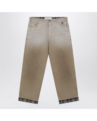 Golden Goose - Degrade-Effect Cotton Painter Trousers - Lyst