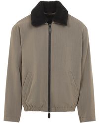 Giorgio Armani - Amphora Blouson Jacket - Lyst
