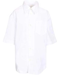 Ami Paris - Cotton Sharp Collar Shirt - Lyst