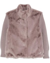 Herno - Faux Fur Jacket - Lyst