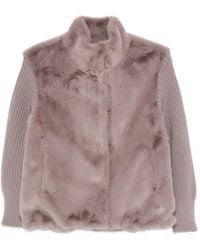Herno - Faux Fur Jacket - Lyst