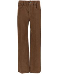 Brunello Cucinelli - Cotton Jeans Denim Clothing - Lyst