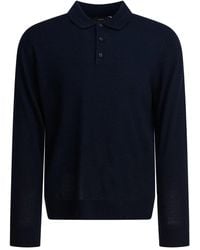 Vince - Merino Wool Polo Shirt - Lyst