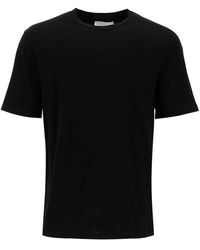 Jil Sander - Crew Neck T-Shirt With Seasonal Print On The Back - Lyst