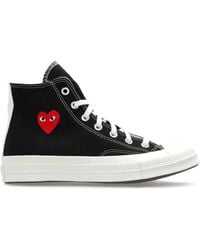 COMME DES GARÇONS PLAY - X Converse Chuck 70 Hi Sneakers - Lyst