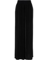 Alaïa - Alaia Viscose Blend Wide-Leg Pant - Lyst