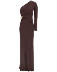 Elisabetta Franchi - Viscose Long Dress - Lyst