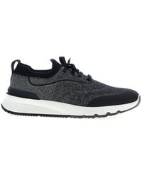 Brunello Cucinelli - Cotton Athletic Sneakers - Lyst